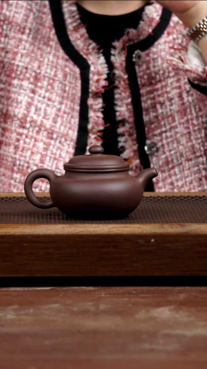 茶壶紫砂天青仿古225CC