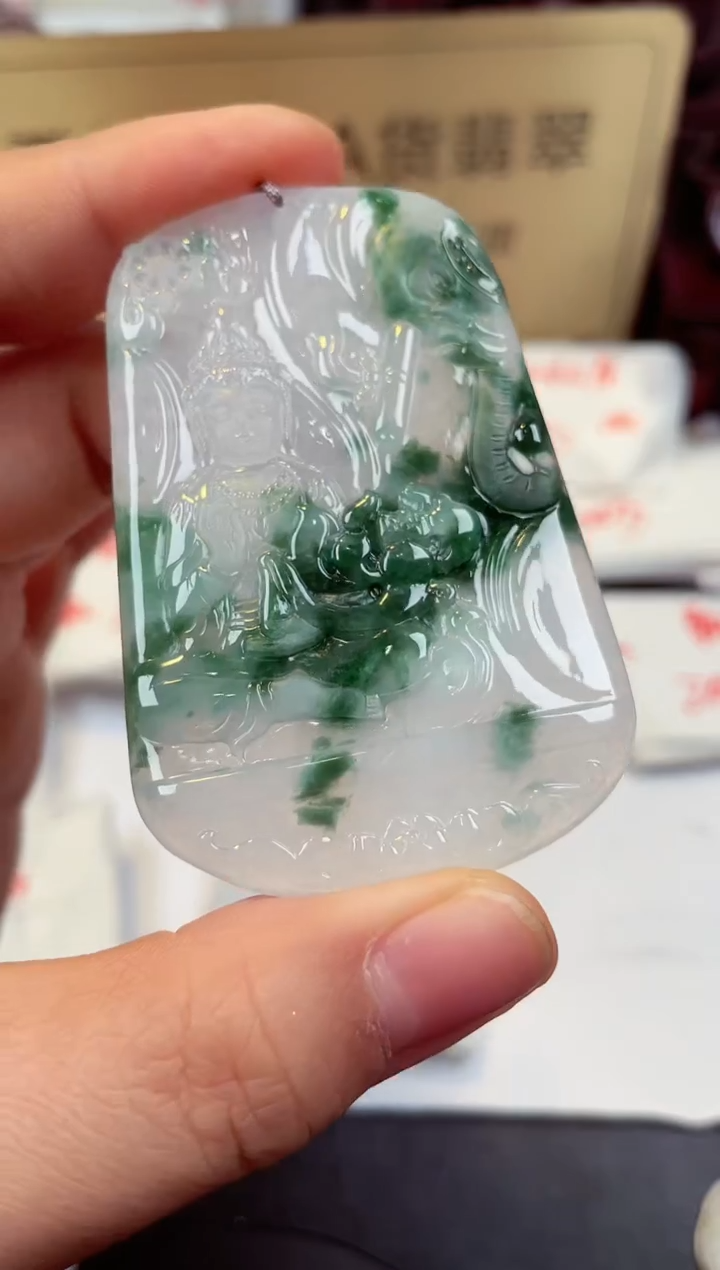 【闪购商品】翡翠颈饰未镶嵌天然缅甸翡翠A货