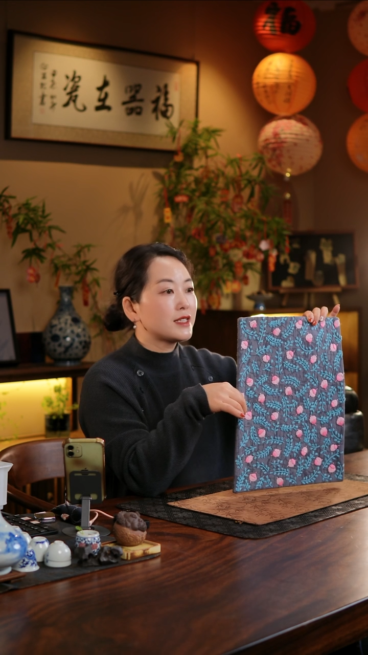 【闪购商品】织绣松果大茶席C款