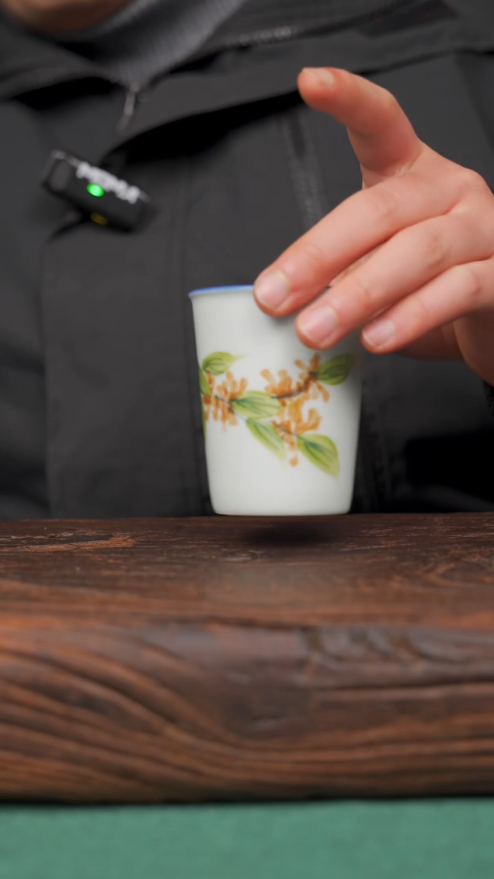 【闪购商品】瓷片10景德镇杯釉下手工手绘瓷器