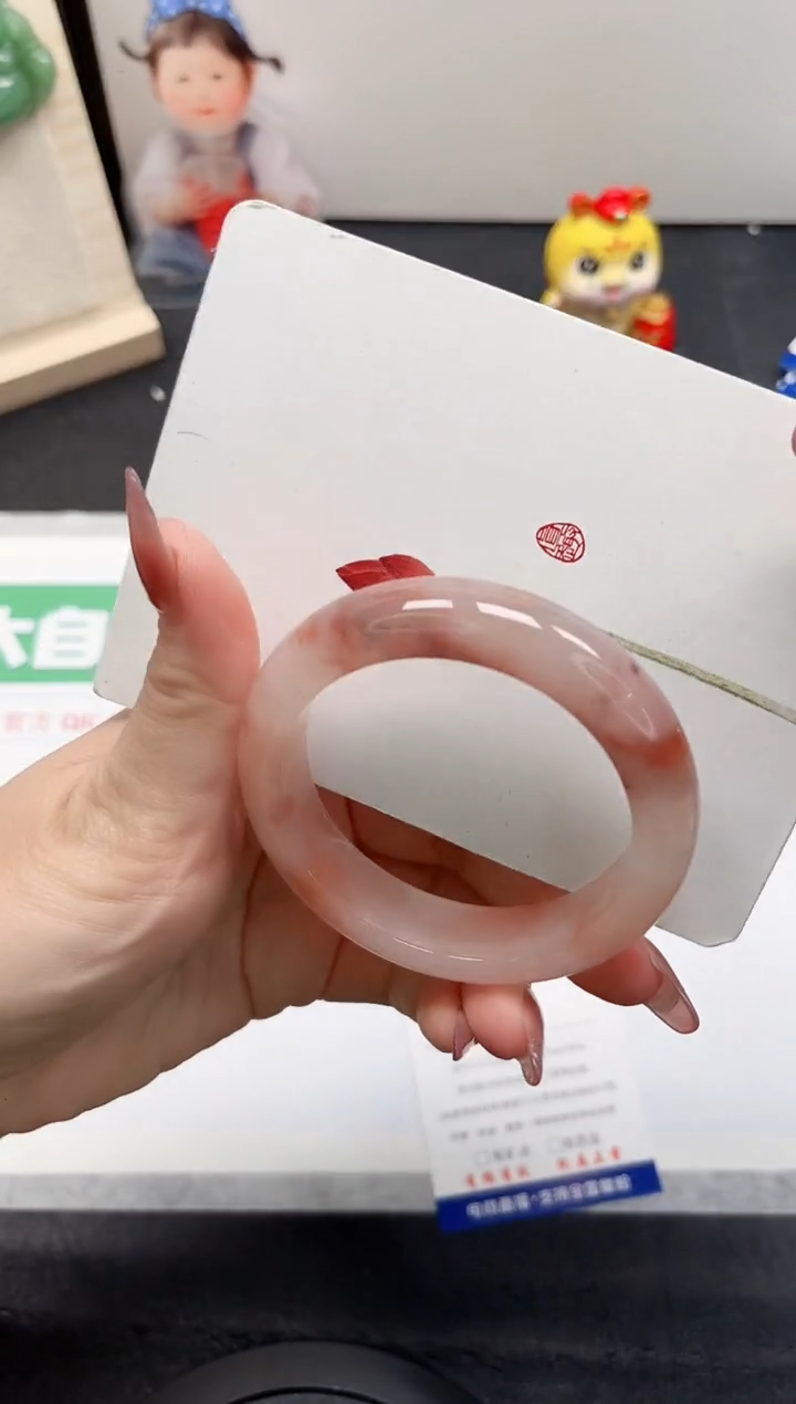 【闪购商品】石英质玉手镯未镶嵌204-53..4