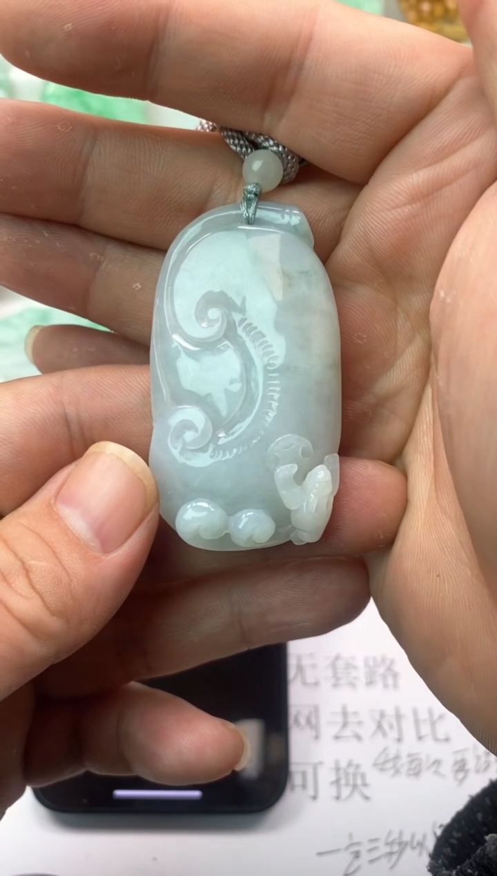 【闪购商品】翡翠颈饰未镶嵌天然A货翡翠