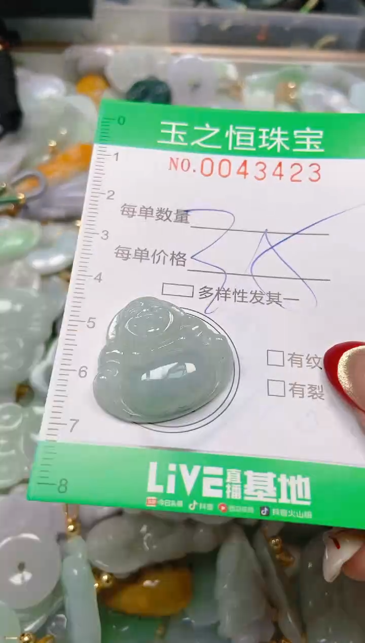 【闪购商品】翡翠颈饰未镶嵌闪购0043423