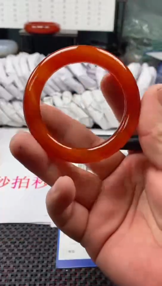【闪购商品】玛瑙/玉髓手镯未镶嵌461-52多样性发货看清圈口下单