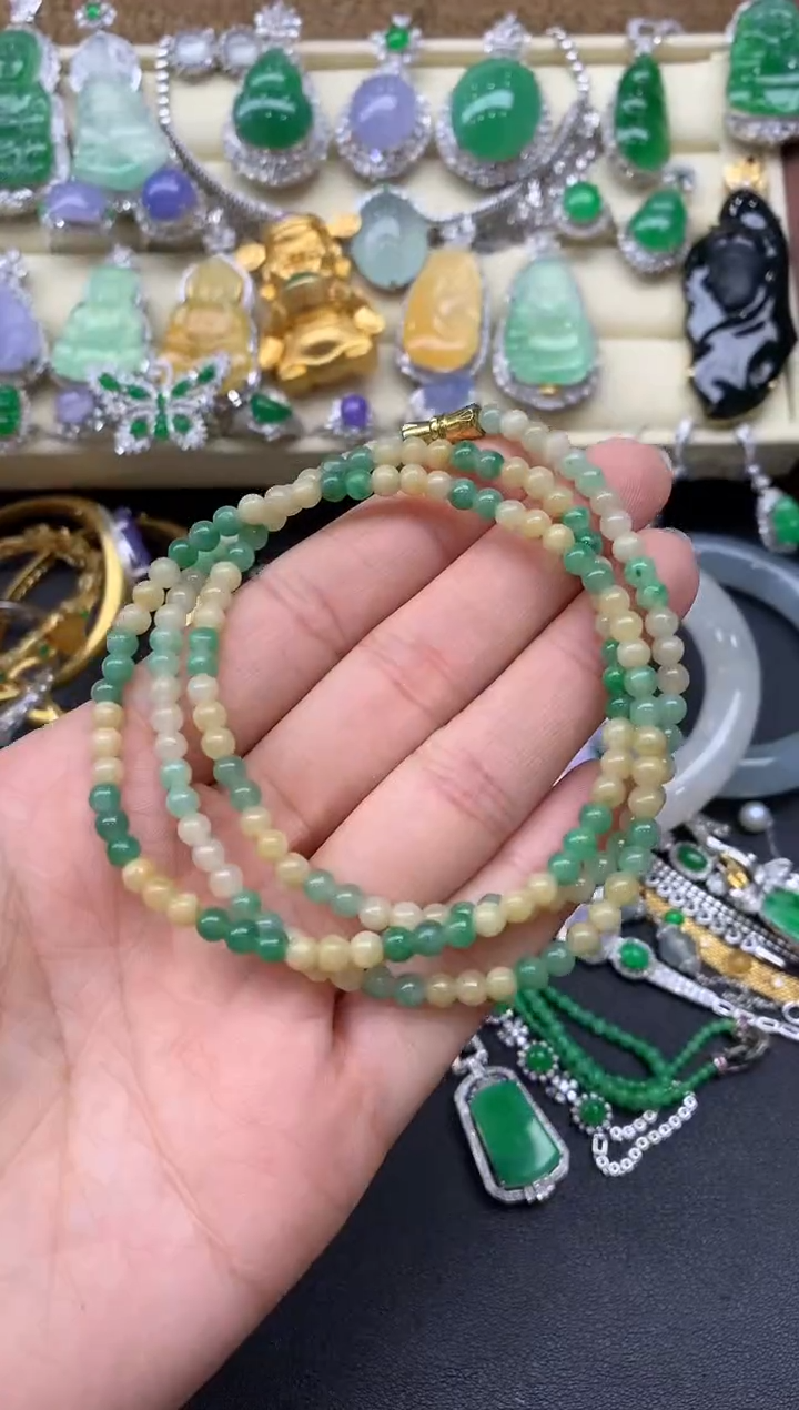 【闪购商品】翡翠手串未镶嵌522-中国好珍宝