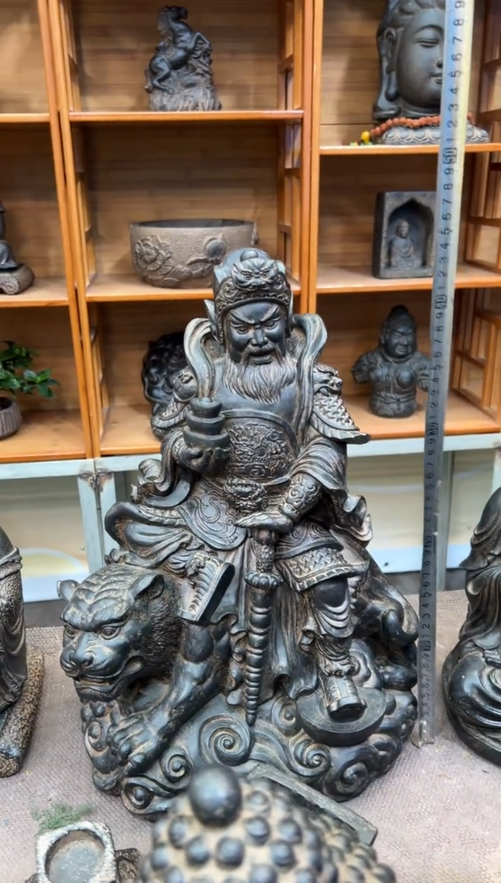 陶土【合成青石】财神驾到