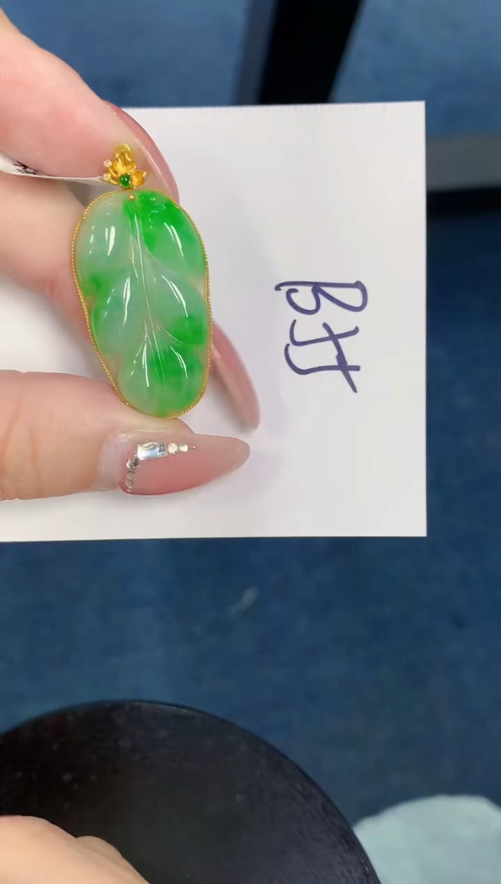 【闪购商品】翡翠颈饰18K金镶嵌000000000