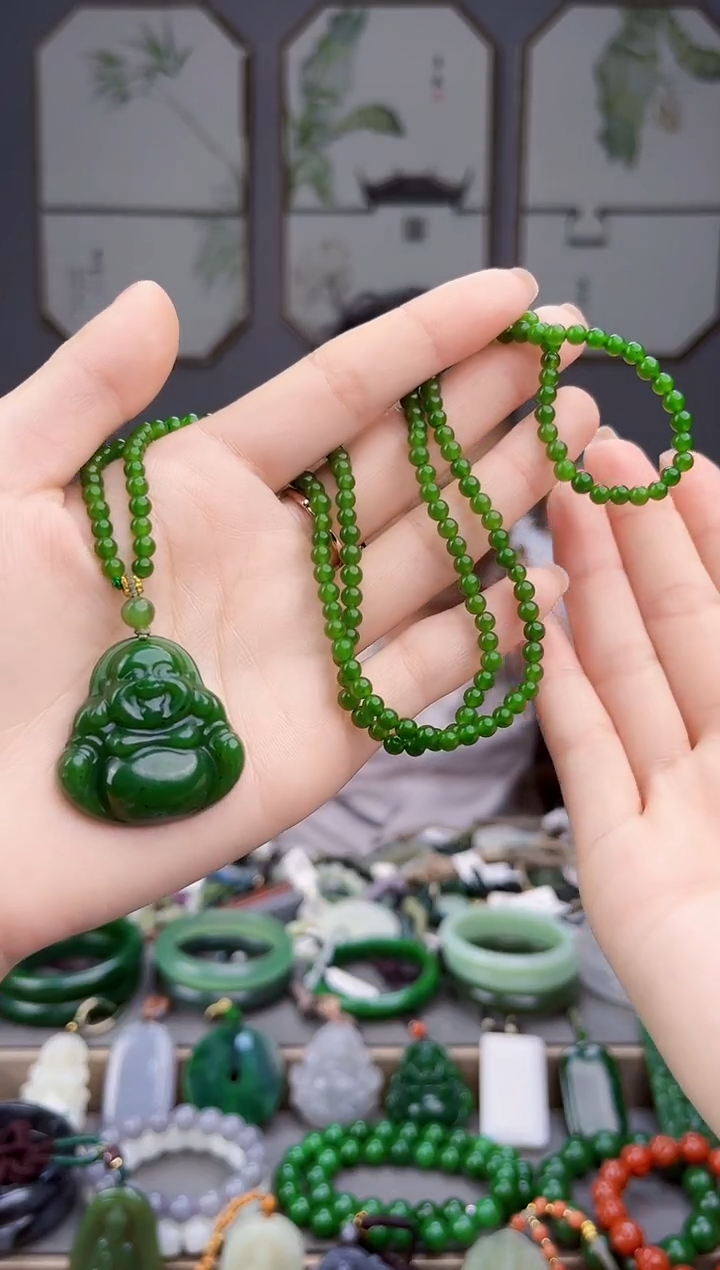 颈饰未镶嵌和田玉多样性发货拍一发一