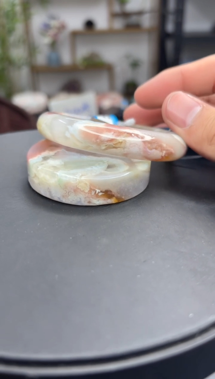 【闪购商品】石英质玉手镯未镶嵌A1323(60圈赠送镯心)