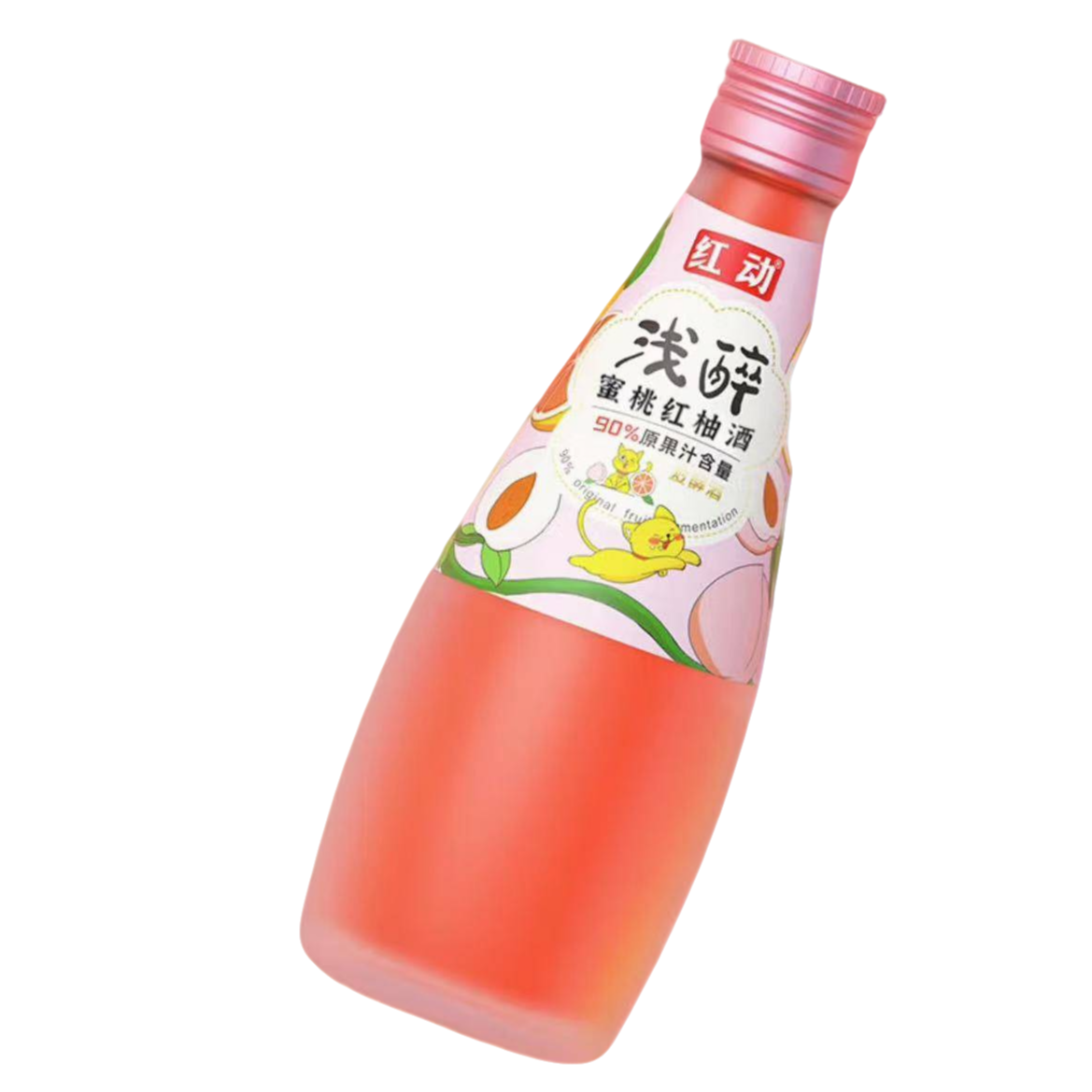 Y红动浅醉桃桃红柚（发酵酒）230ml
