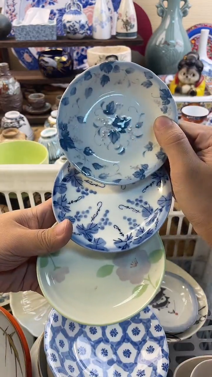 瓷片怀旧中古默认微瑕20包邮除运输破损NO退NO换