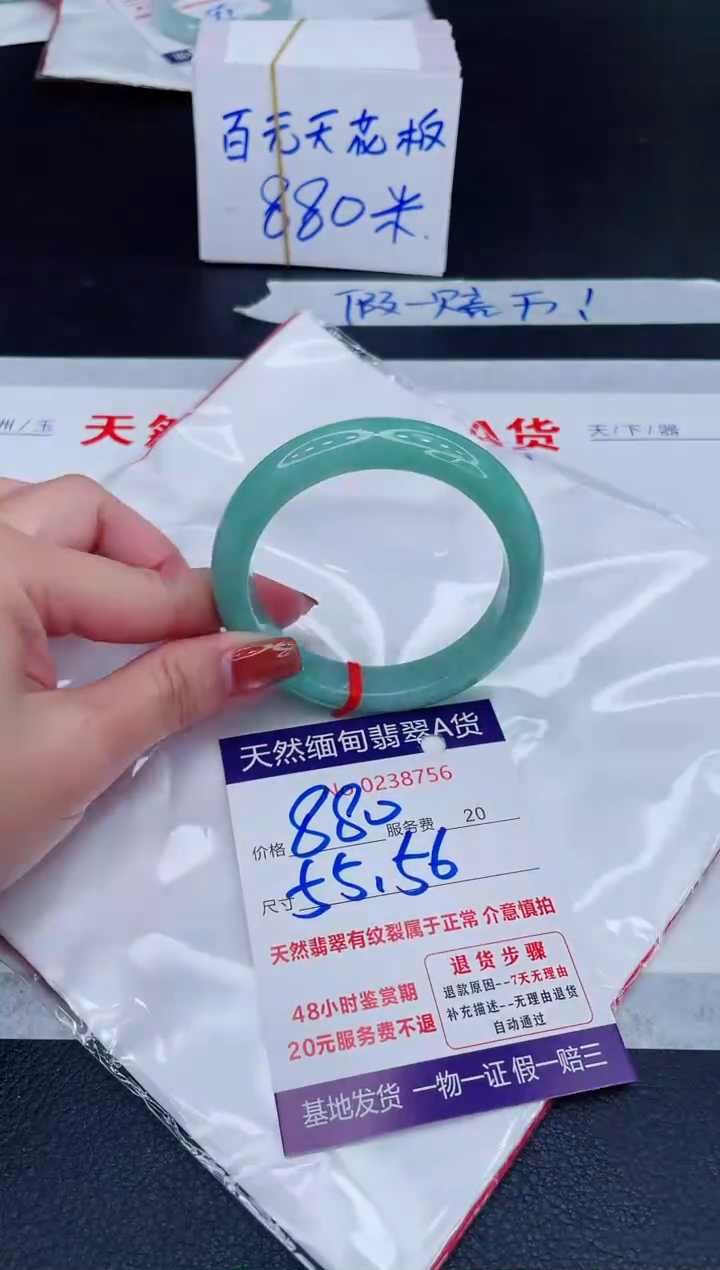 未镶嵌手镯翡翠880.00