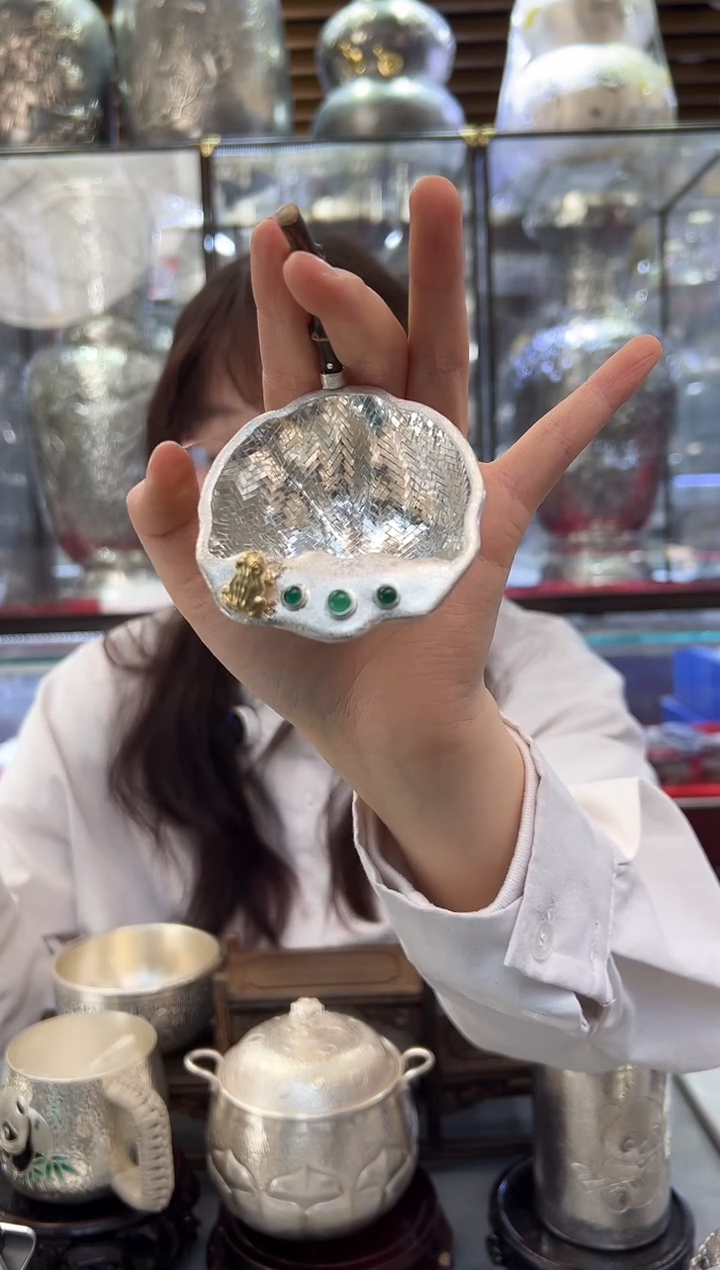 999 手工 编制茶漏 约35克