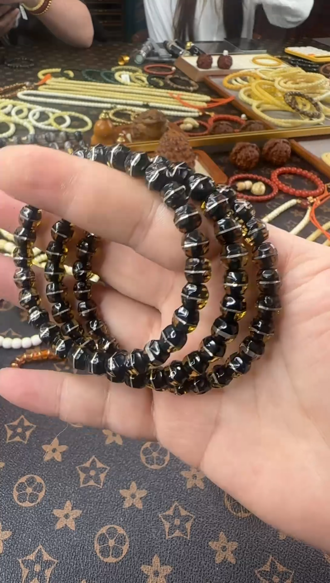 手串蓝珀未镶嵌7mm无相多样性发其一