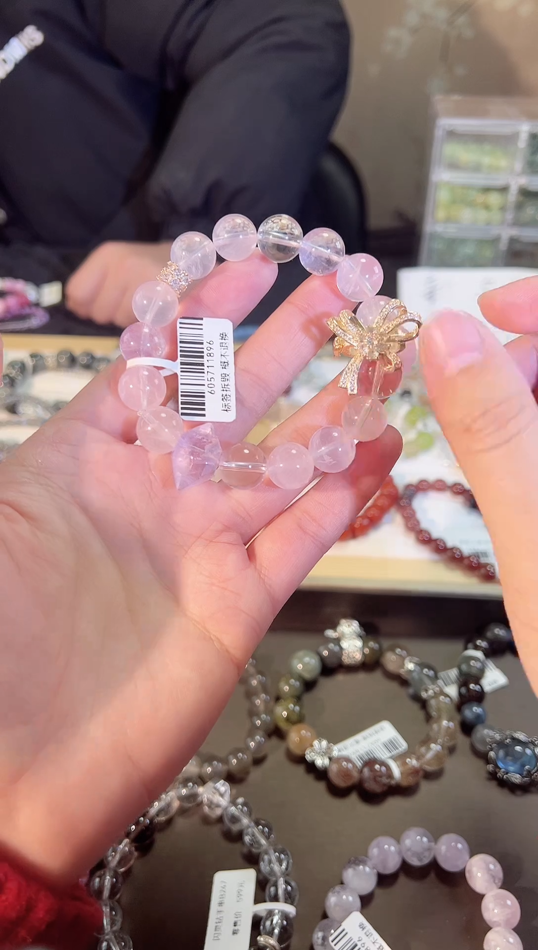 【闪购商品】水晶手链未镶嵌手串Q070