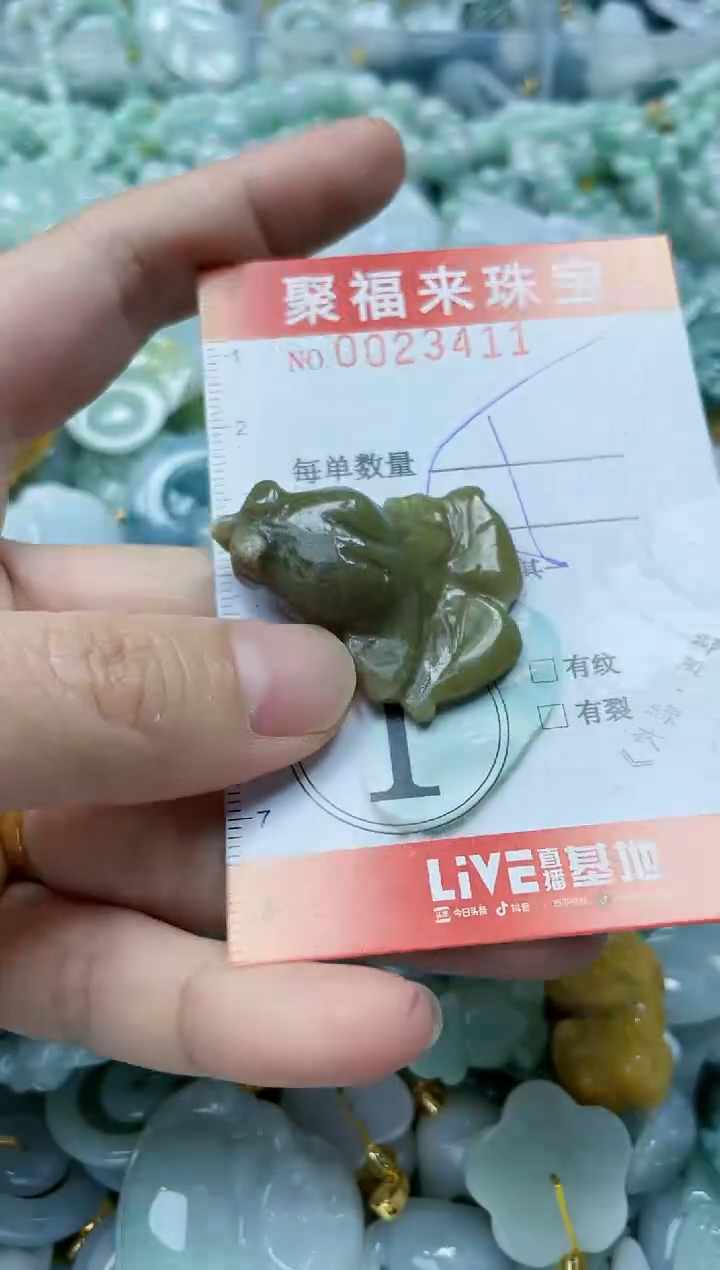 【闪购商品】翡翠颈饰未镶嵌闪购0023411