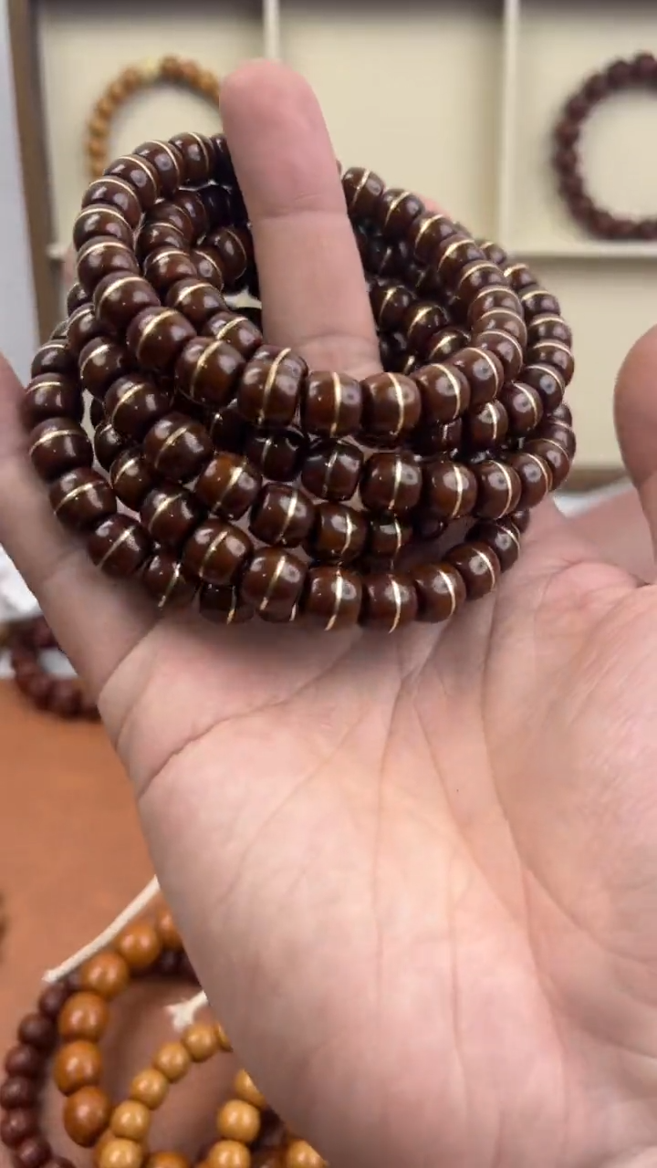 【闪购商品】金刚菩提吊坠紫金鼠金腰带单圈