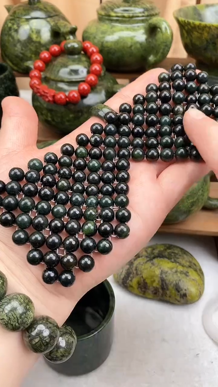 【闪购商品】蛇纹石玉眼罩未镶嵌眼罩