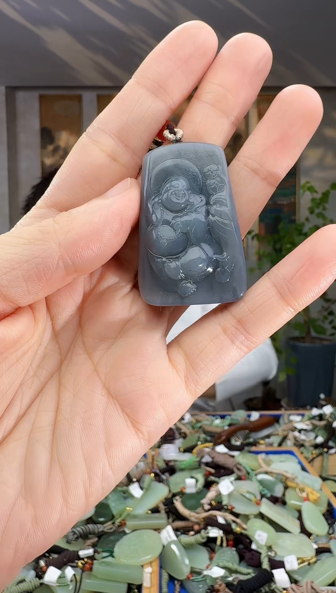 未镶嵌和田玉挂件拍一发一