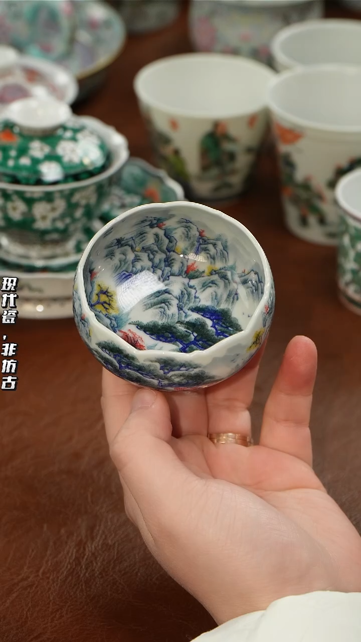 瓷片千年瓷都景德镇 艺术关注谢佳豪