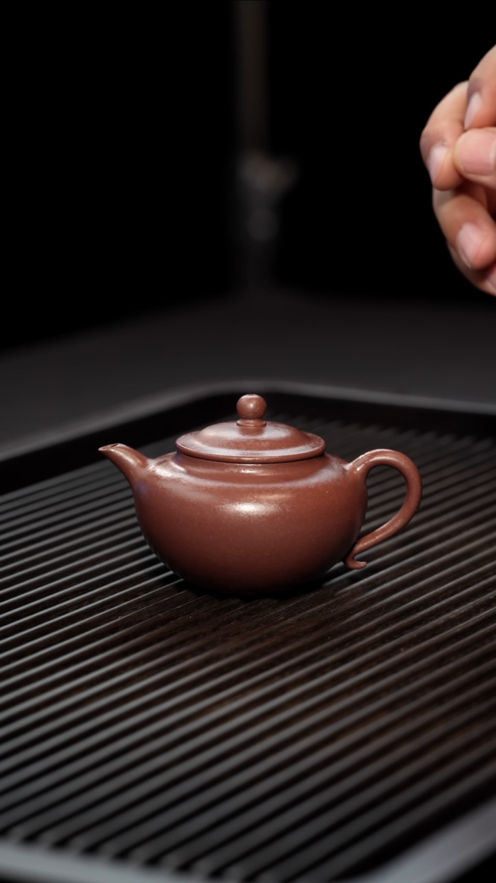 茶壶紫砂半手工紫泥香妃170cc