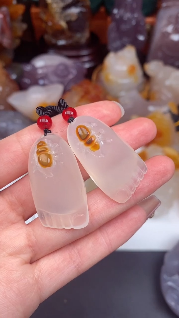 玛瑙/玉髓颈饰未镶嵌AA