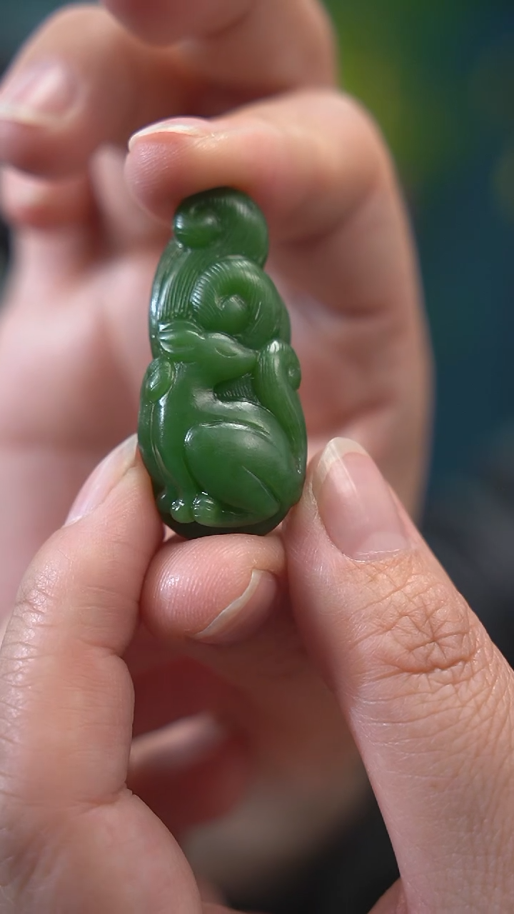 【闪购商品】和田玉吊坠(不含链)未镶嵌九尾狐