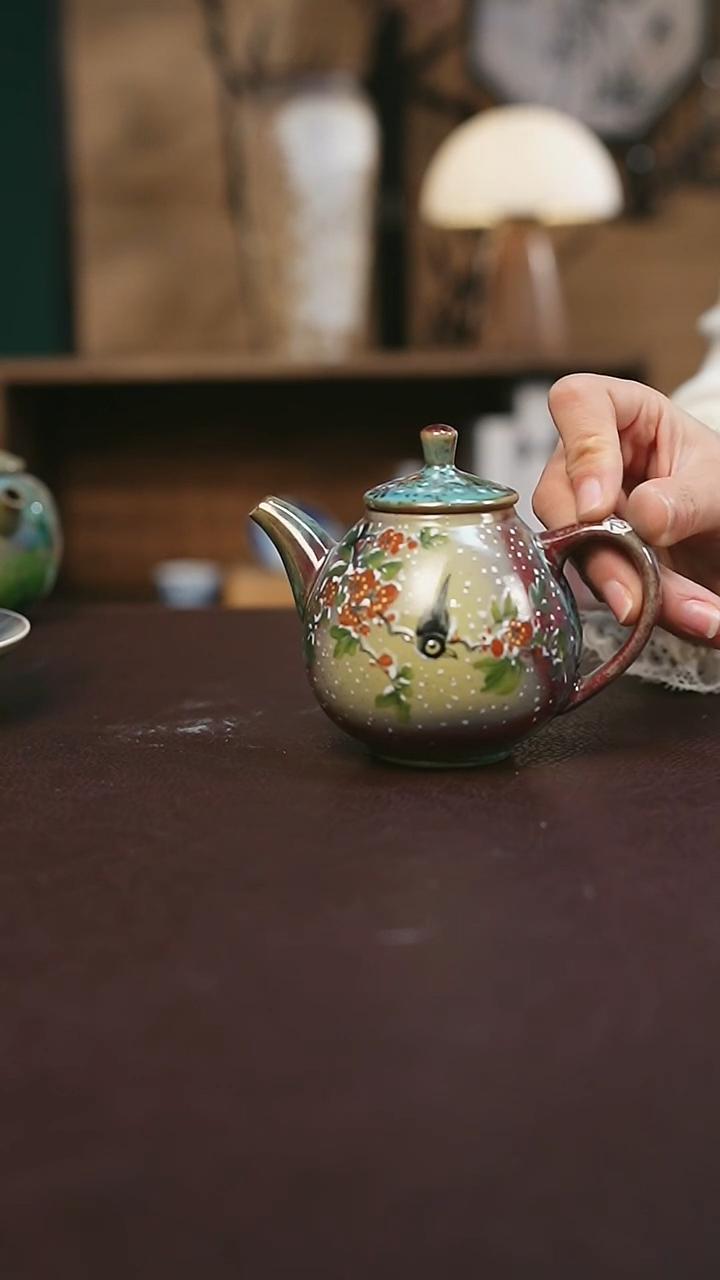 【闪购商品】景德镇陶瓷杯碗柴烧多人