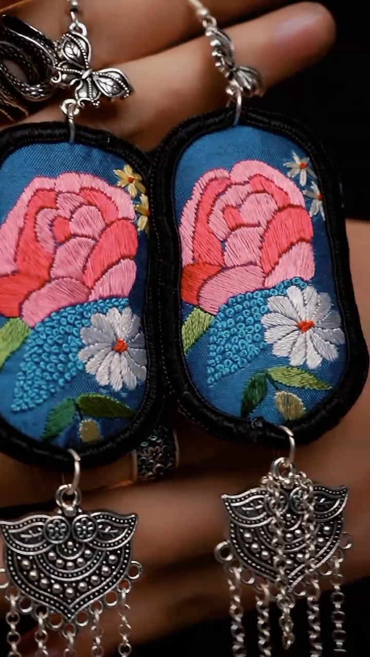 刺绣0104高吉文创  直播老绣