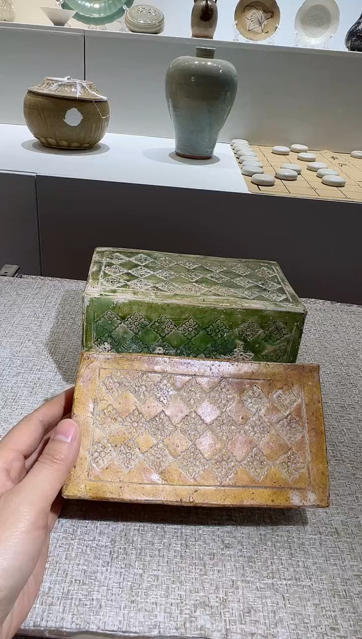 【闪购商品】杯巩县窑宝象花脉枕（一对）