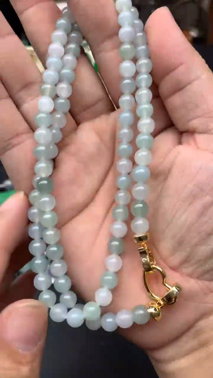 【闪购商品】翡翠手串未镶嵌53-天然翡翠