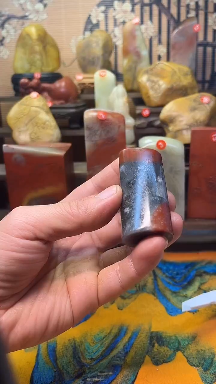 寿山石印石解*寿山石印章材料