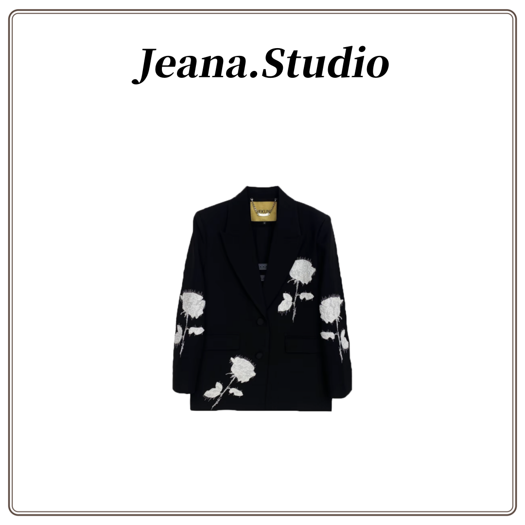 【Jeana.studio】原创设计【花团锦簇】西装外套