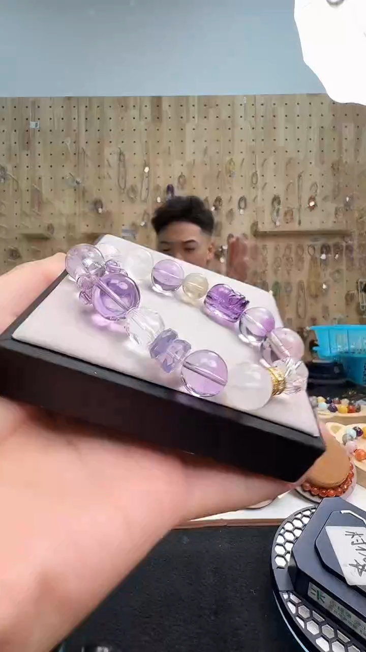 未镶嵌手链水晶s****a村1792