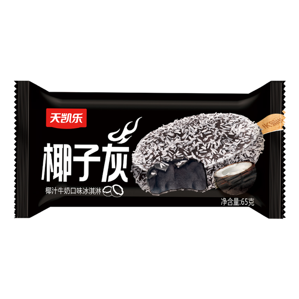 天凯乐椰灰冰淇淋 65g雪糕同城配