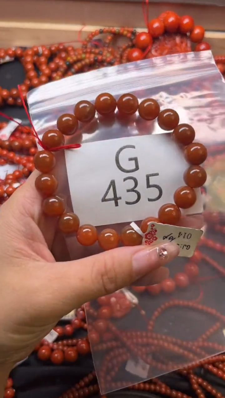 未镶嵌南红玛瑙珠宝奇石G435-10