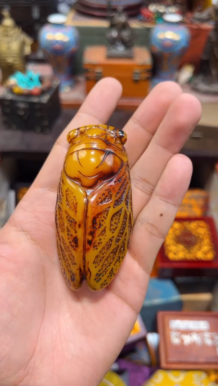 未镶嵌蜜蜡裸石A刘哥专属高端精品33