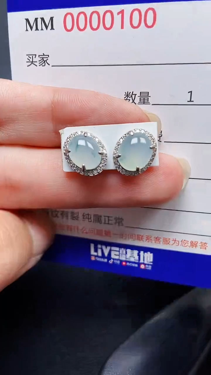 颈饰银S925镶嵌翡翠0100