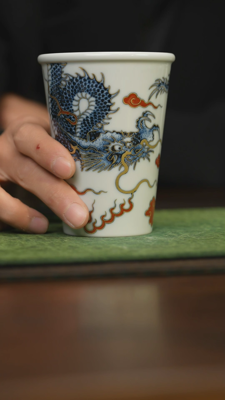 【闪购商品】杯柴窑青花破价福利