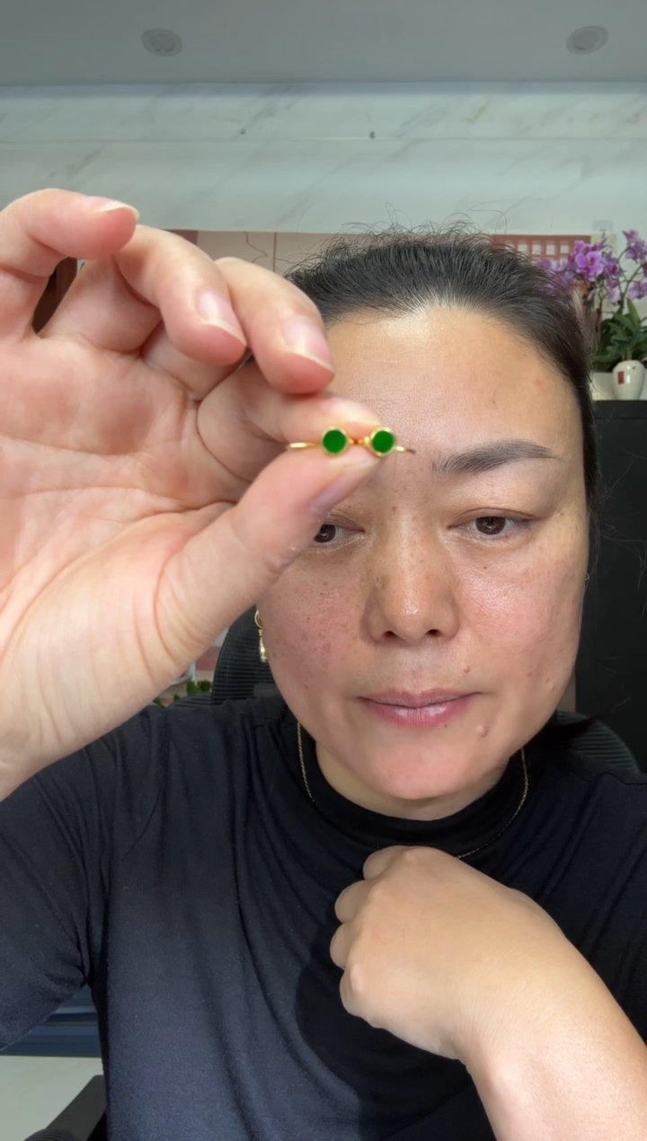 颈饰银S925镶嵌翡翠【多样性发其一】抖音基地发货00002803