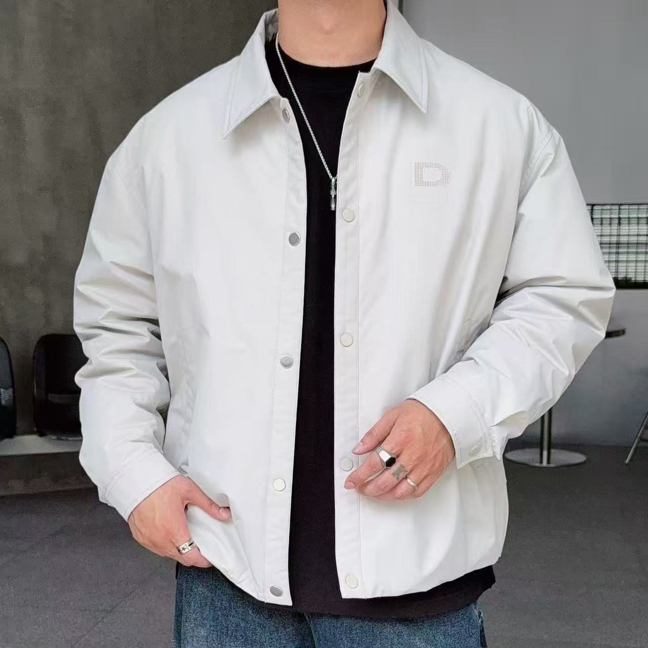 【格一专属】GUANCHUAN新款休闲立领男士羽绒服GC02