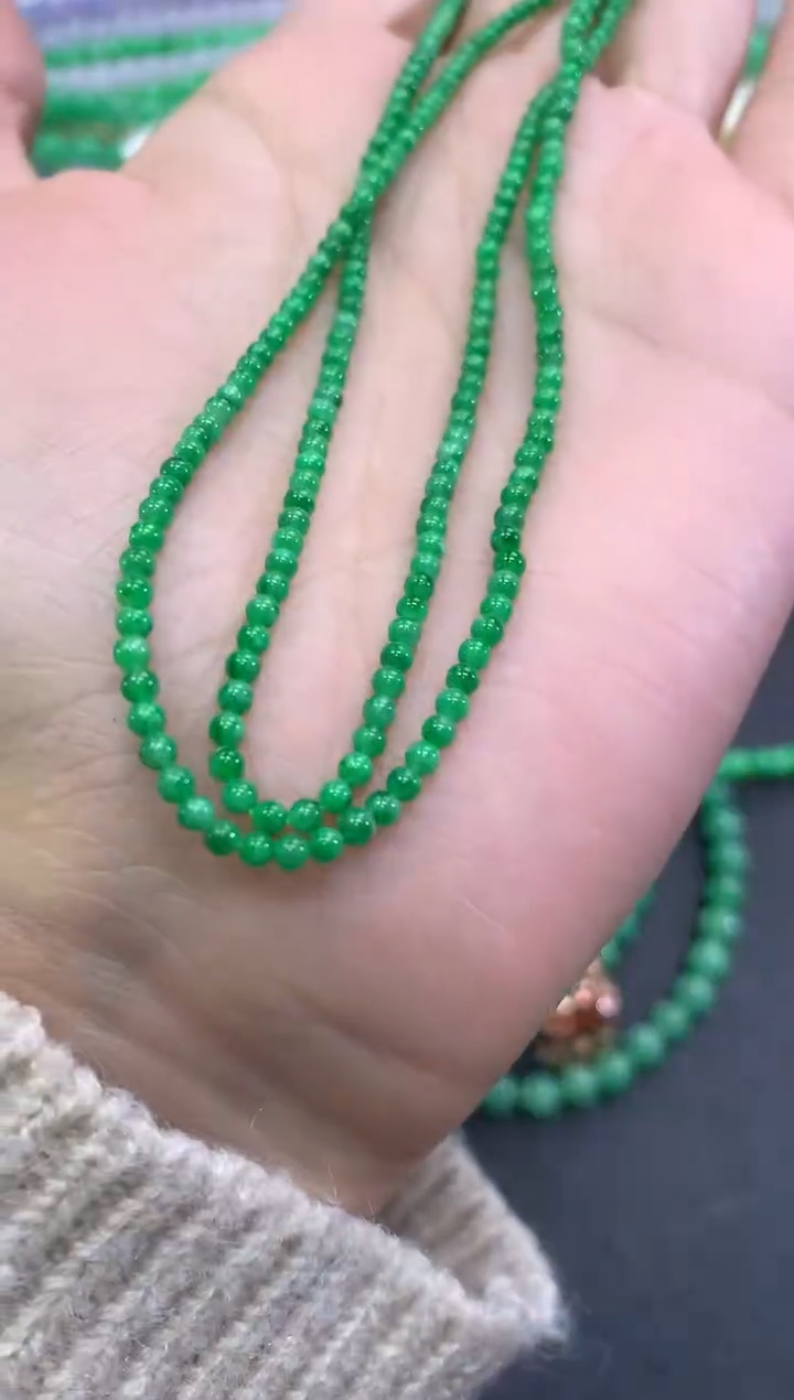 【闪购商品】翡翠颈饰未镶嵌q261      