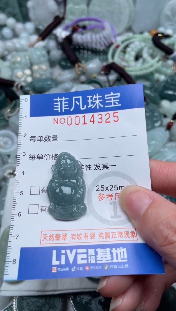 颈饰未镶嵌翡翠14325