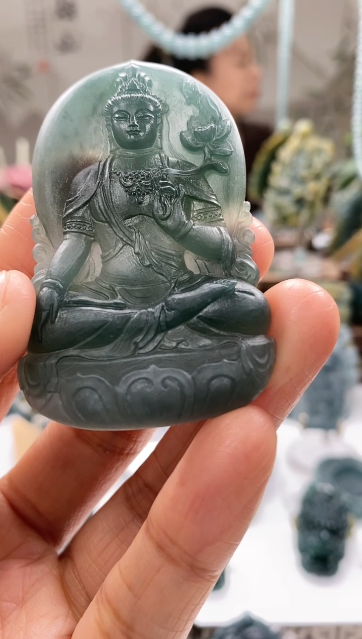 未镶嵌定制翡翠超翡翠毛货不退不换12.3