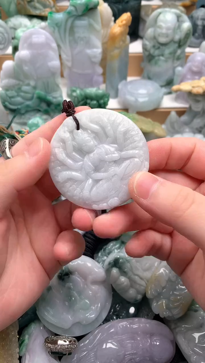 吊坠(不含链)未镶嵌翡翠1