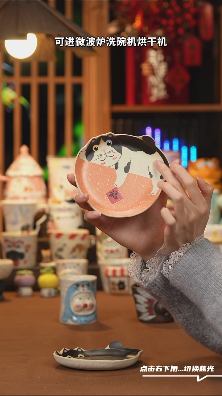 【闪购商品】摆件E066文创纯手工手绘