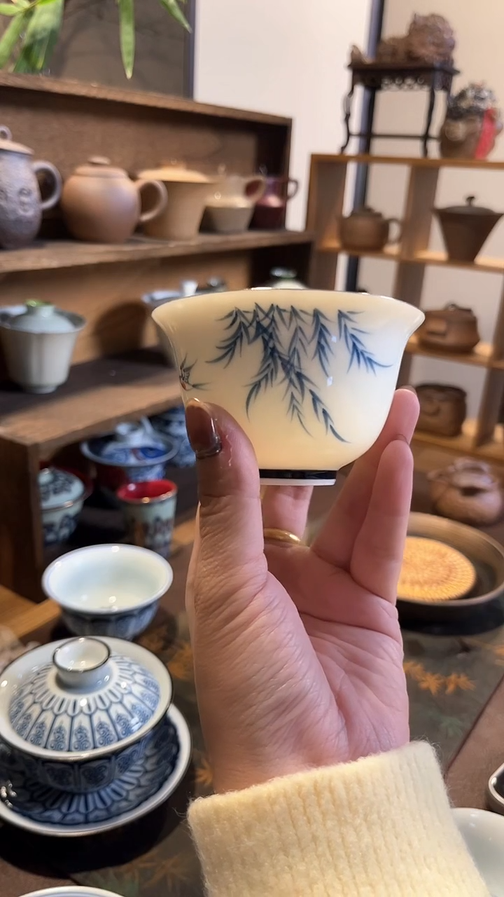 【闪购商品】其他青己燕归来福灵盖碗