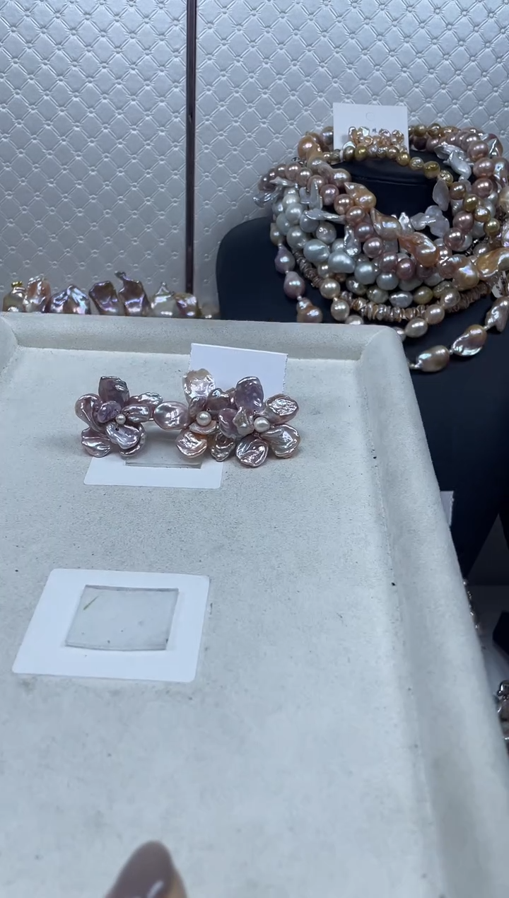 未镶嵌套装淡水珍珠鑫*【纯恬珍珠】