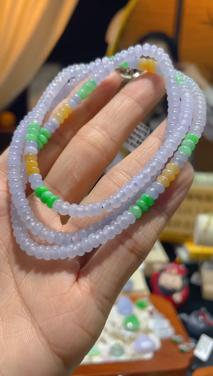 【闪购商品】翡翠颈饰未镶嵌假一赔三