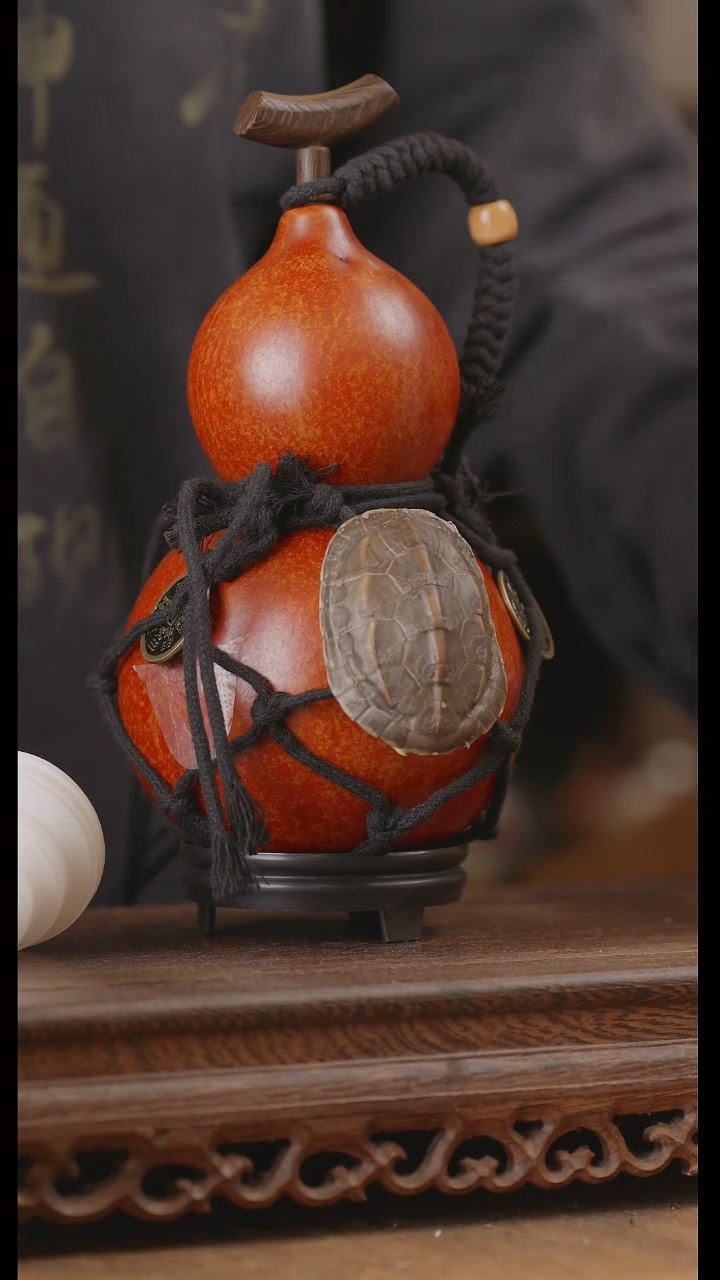 【闪购商品】7号精品天然大漆工艺防渗内胆酒葫芦~